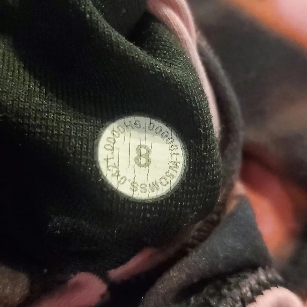 SOLD Sz 8 Lululemon Align High-Rise Crop 25" Intensity Pink Blossom Multi Nulu. - Picture 6 of 9